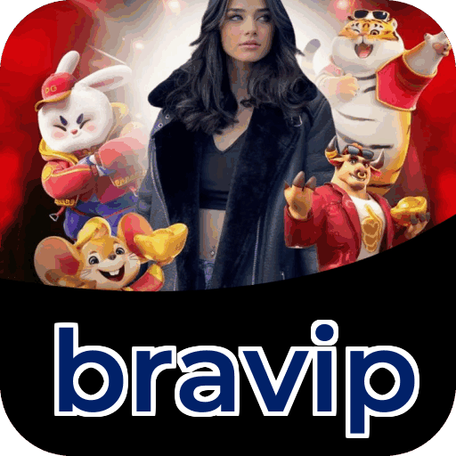 Passo a passo visual mostrando processo de download e instalação do aplicativo bravip